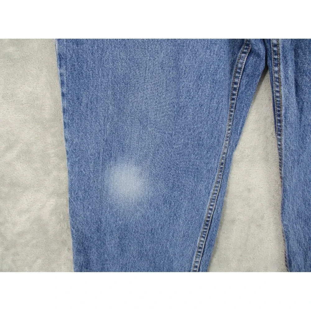 Levis 550 Jeans Mens Size 38 Dark Wash Relaxed Y2K Workwear 90s Baggy Loose Blue